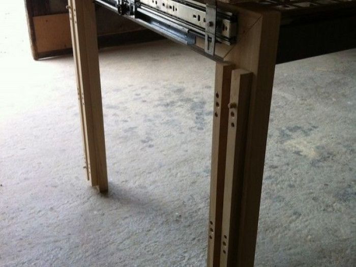 Archisio - Cofra Architettura Design Innovazione - Progetto Realizzazione di un tavolo ampliabile