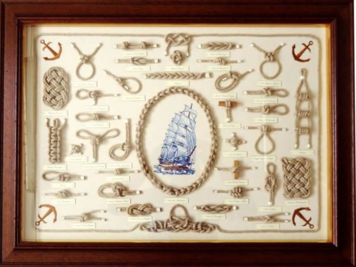 Archisio - Incorniciare - Progetto Quadri con nodi marinari