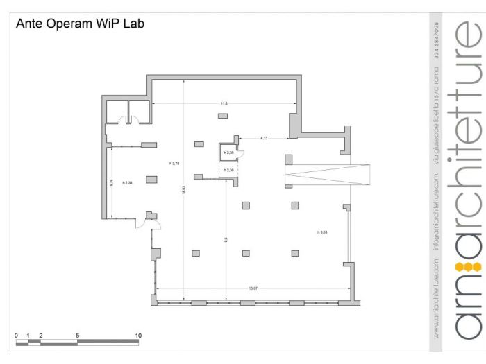 Archisio - Arnia Architetture - Progetto Coworking a monteverde - roma