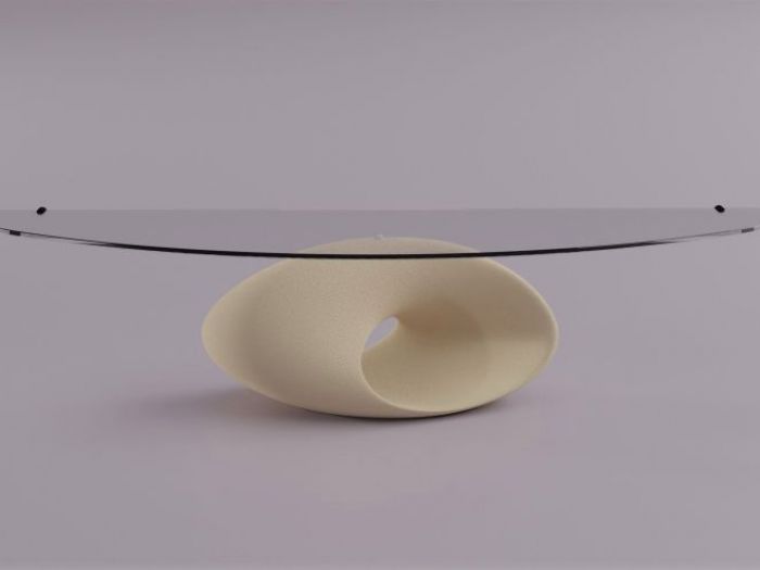 Archisio - Dablec Di Tiziano Moletta - Progetto Porta televisore moderno wave