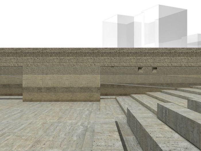 Archisio - Delisabatini Architetti fdeli E Fsabatini Arch Ass - Progetto Piazza parcheggio