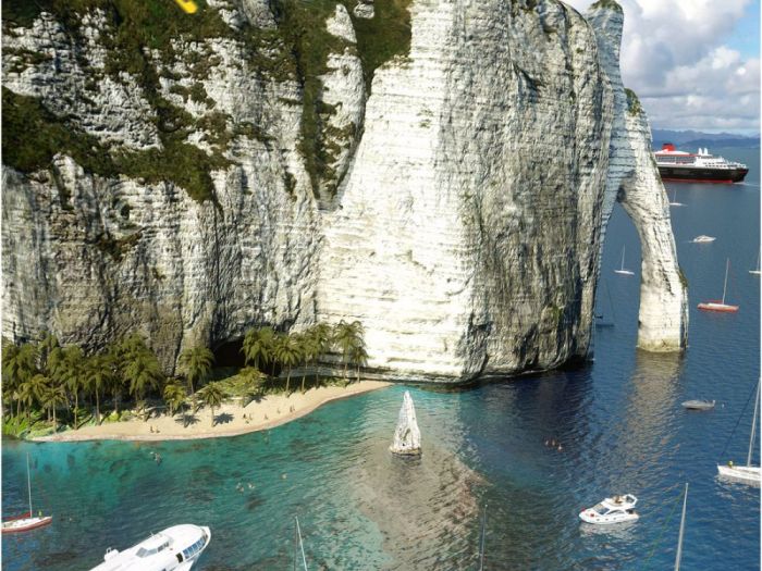 Archisio - Salvatore Micciulla - Progetto Scogliere etretat