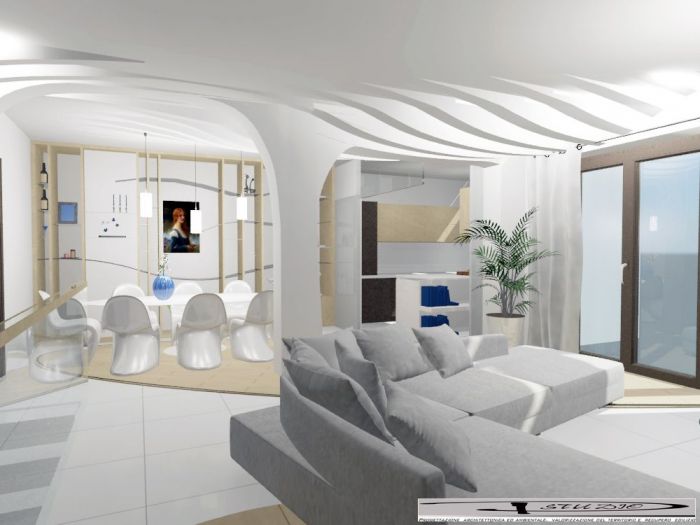 Archisio - Pstudio - Progetto Distribuzione interna e arredamento