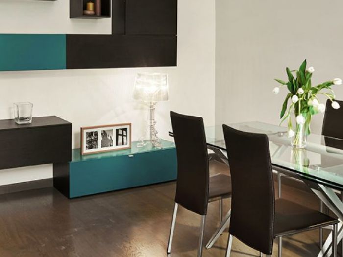 Archisio - Gruppo Castaldi - Progetto Colors in love - progettazione e ristrutturazione appartamento rione prati roma