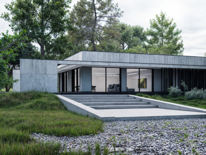 Archisio - Antonio Cacurio - Progetto Villa lc uno a mira - venezia studio cacurio