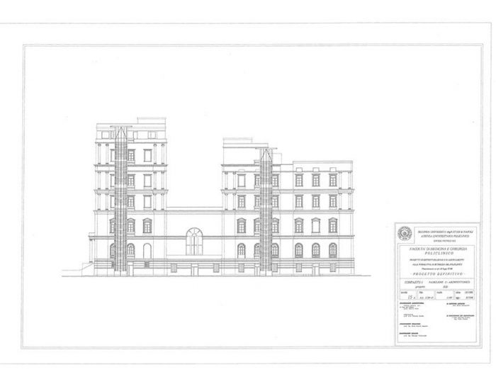 Archisio - Claudio Correale - Progetto Ospedale policlinico sun