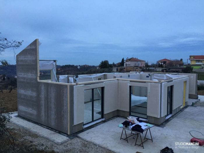 Archisio - Studio Mancini - Progetto Casa in legno