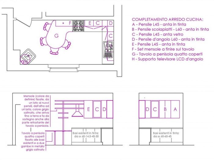 Archisio - Valter Arcari - Progetto Appartamento - arredi