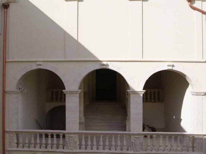 Archisio - Marco Dileo - Progetto Staircase of the archbishops palace