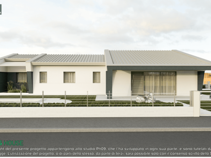 Archisio - Studiop09 - Progetto Villa teal