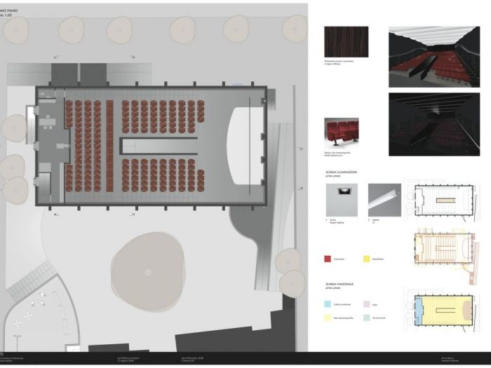 Archisio - Baabdesign Interior Designer - Progetto Cinema lux