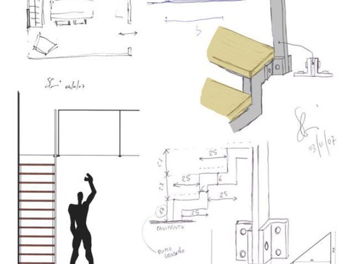 Archisio - Simone Coni - Progetto Architettura di interni per un ufficio