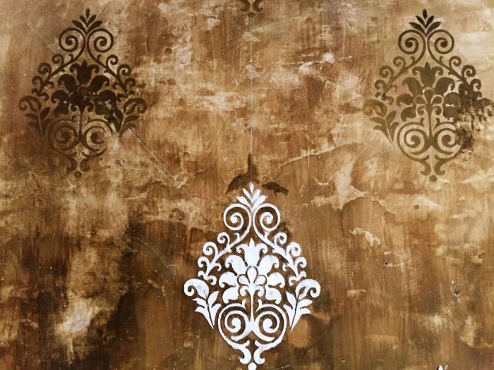 Archisio - Annalisa Alluto - Progetto Muri delabre e tappezzerie dipinte restauro di pitture murali e affreschi