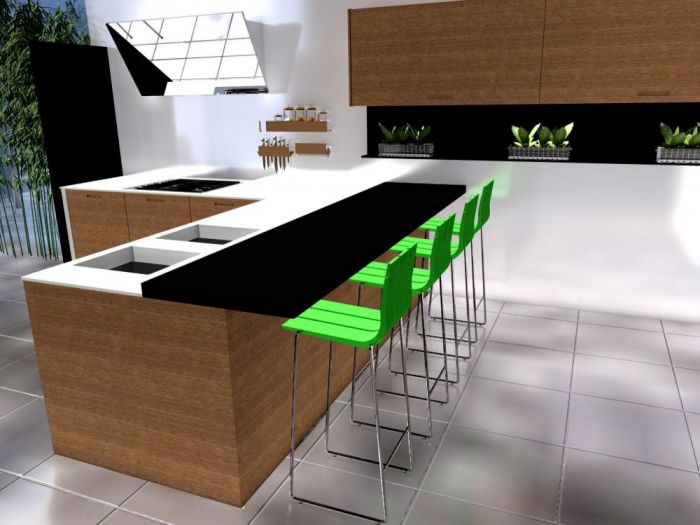 Archisio - Roberta Sava - Progetto Kitchen 3 render