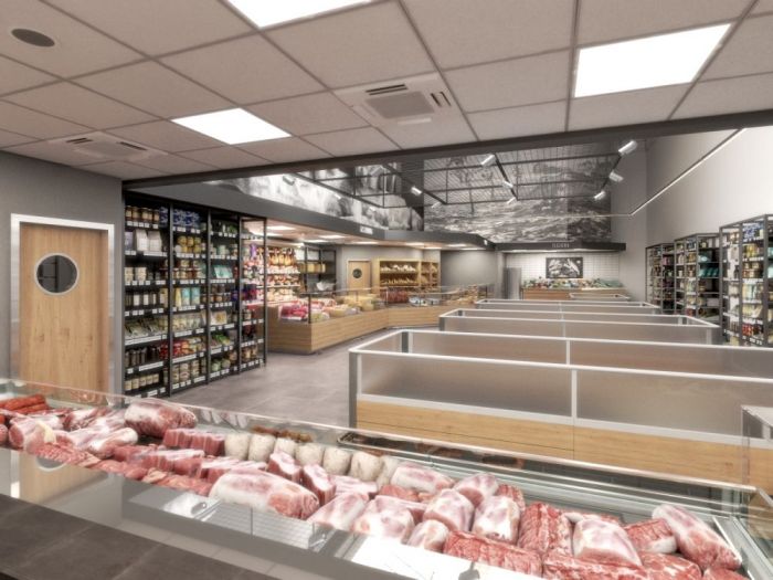 Archisio - Stefano Teofili - Progetto Supermercato roma Zona prati