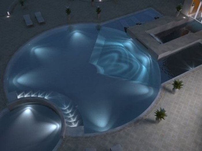 Archisio - Solaris Acqua Sport Srl - Progetto Realizzazione piscine private siamo in grado di lavorare su progetti suggeriti dal cliente anche quando si tratta di design particolari e innovativi
