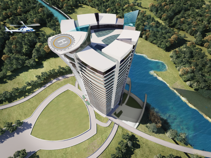 Archisio - Studio Costa Progettazioni - Progetto Tonino lamborghini hotel