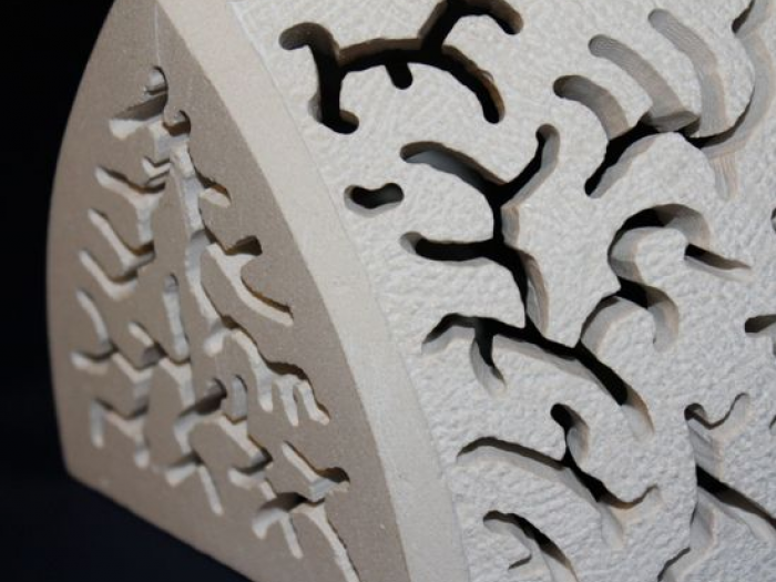 Archisio - La Pietra Di Luca - Progetto Le meduse prese aria applique coralli coppie di applique sculture luminose da muro sculture luminose