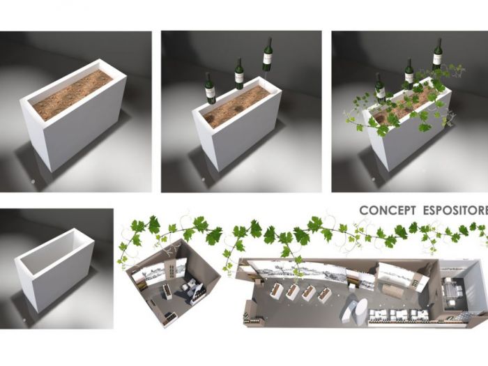 Archisio - Monia Alberici - Progetto Il vino in standAllestimento fieristico di 64mq