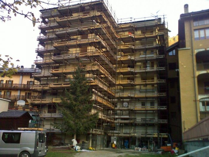 Archisio - Bandiera Carmelo - Progetto Restauro condominio su facciata