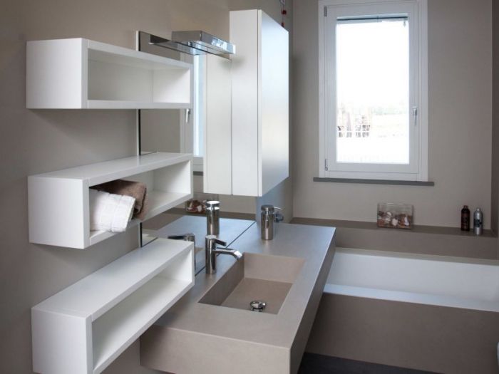 Archisio - Legnoart - Progetto Bagni