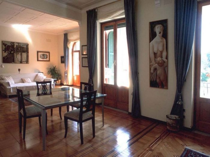 Archisio - Roberto Silvestri - Progetto Pavimenti in parquet e graniglia classica eleganza