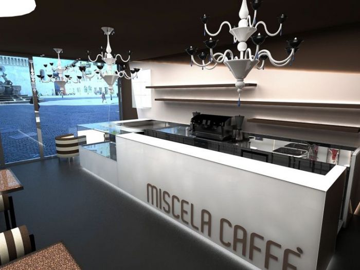 Archisio - Gianluca Bernardini - Progetto Concept caffetteria