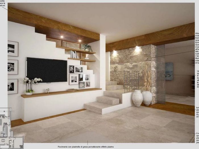 Archisio - Stefano Proietti - Progetto Lavoro di design per linterno di una villa in stile rustico in provincia di roma interior design