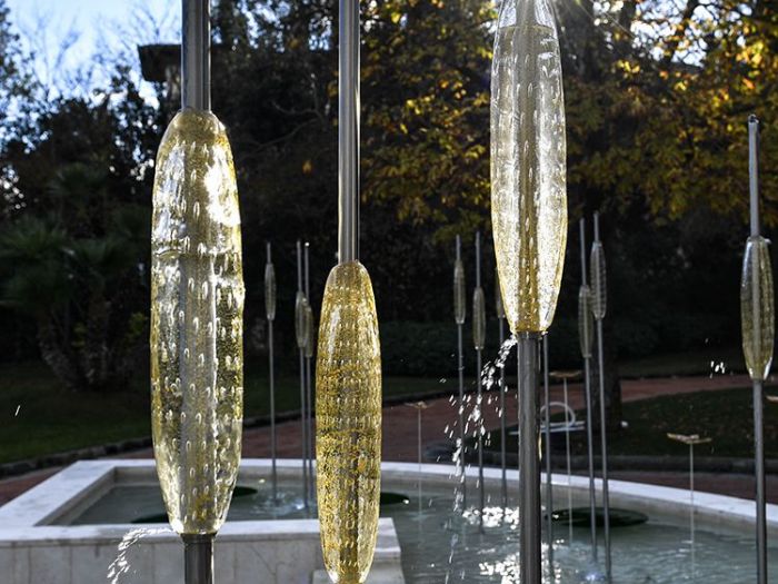 Archisio - Forme Dacqua - Progetto Gold flowers - villa privata italia