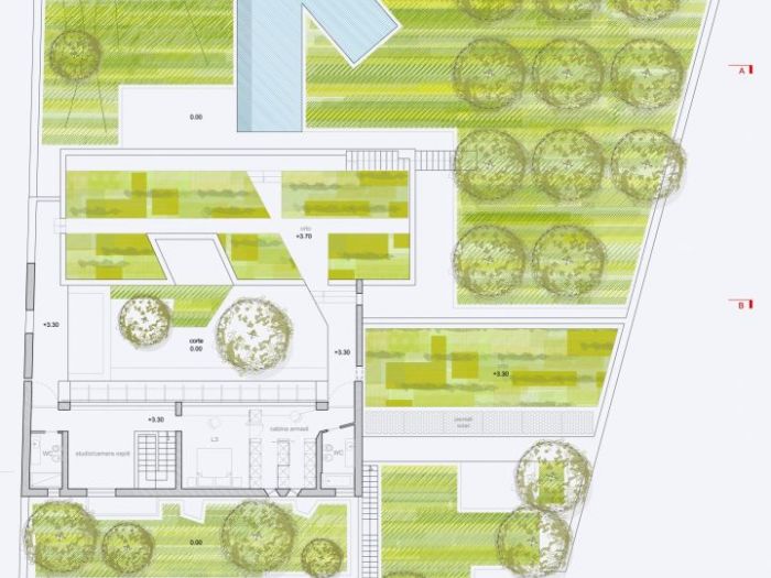 Archisio - Antonio Pelella - Progetto Casa unifamiliareproposta progettuale a casa a corte