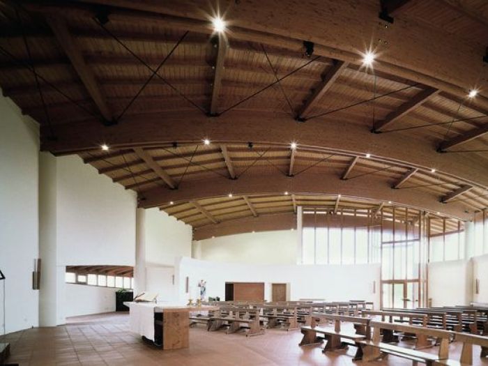 Archisio - Andrea Stipa - Progetto Nuova chiesa ss Giusto e donato a monteroni darbia siena