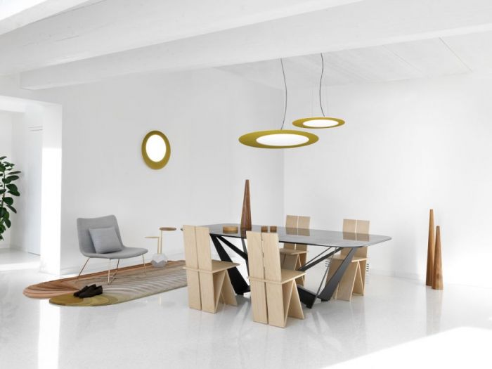 Archisio - Engi srl - Progetto Lampada a sospensione plana decor