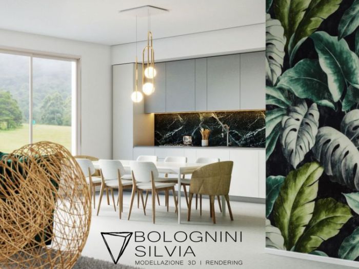 Archisio - Bolognini Silvia - Progetto Proposta living in verde