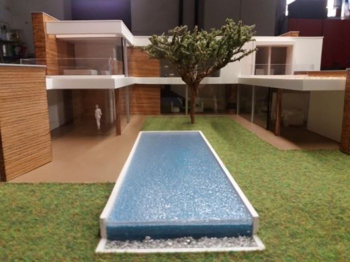 Archisio - Plastici Rocchi - Progetto Plastico villa san mauro