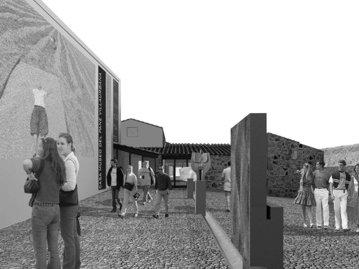 Archisio - Delisabatini Architetti fdeli E Fsabatini Arch Ass - Progetto Concorso allestimento del museo del pane