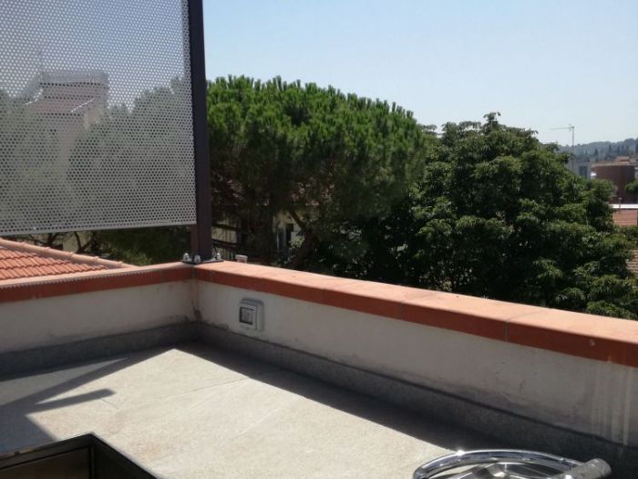 Archisio - Maurizio Moraldi - Progetto Terrazze fiorentine - terraces florentineLa cucina sopra i tetti - the kitchen above the roofs