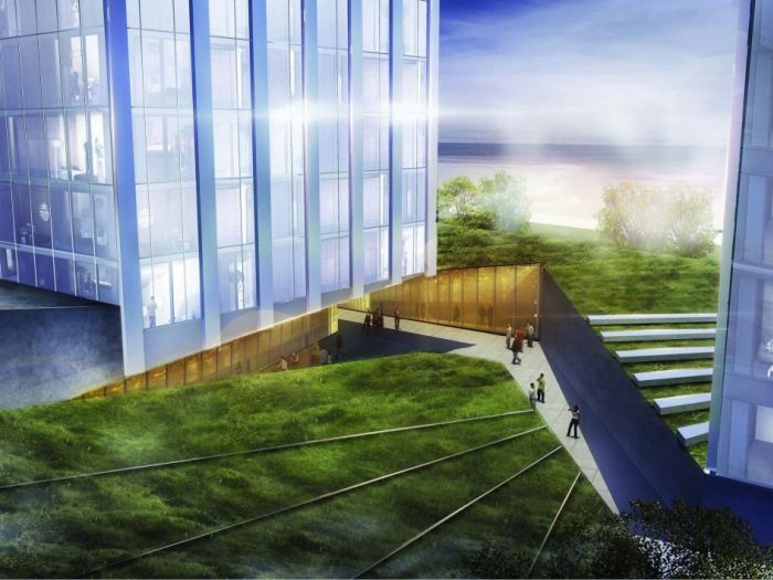 Archisio - Plasma Studio - Progetto Huafa square planning