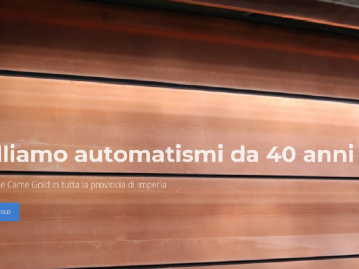 Archisio - Elettromeccanica Biancorosso - Progetto Cancelli e porte automatiche
