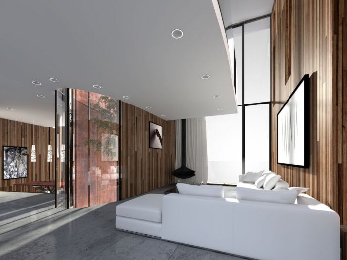 Archisio - Bicuadro - Progetto Nest powder mountain lot 9 salt lake city