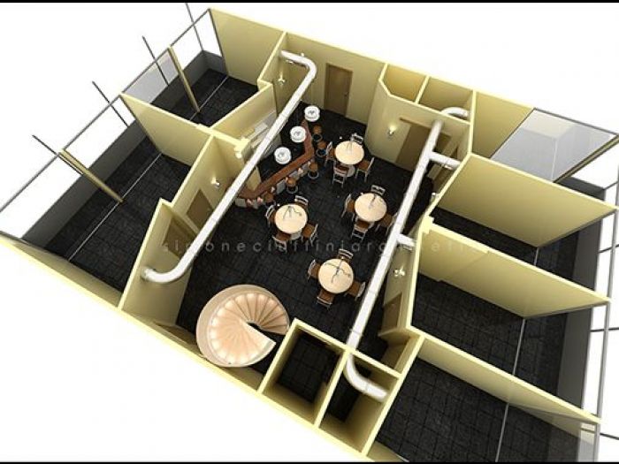 Archisio - Simone Ciuffini - Progetto Ristorante firenze