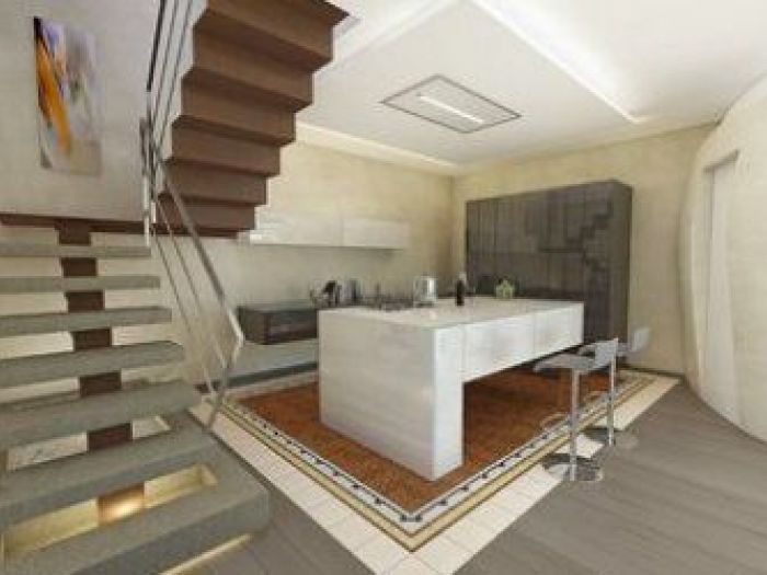 Archisio - Pavimenti Fogazza - Progetto Living moderno