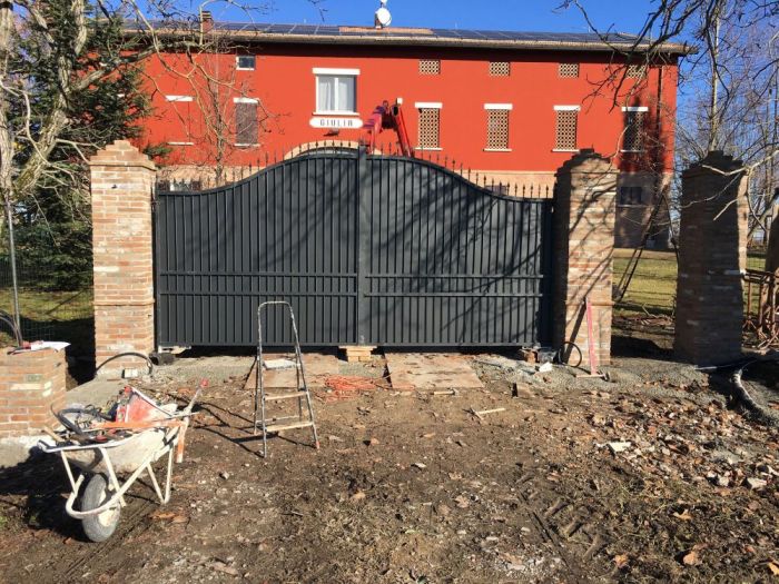 Archisio - Gl Edilizia Di Luigi Cavallaro - Progetto Entrata e ciottolato villa