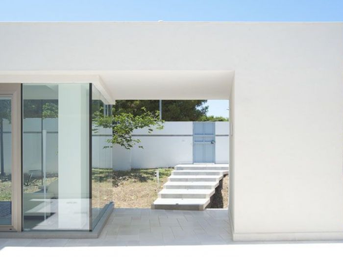 Archisio - Pedone Working - Progetto Villa di gioia casa passiva mediterranea