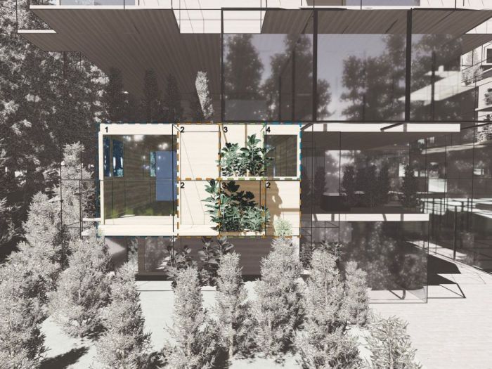 Archisio - Plasma Studio - Progetto Resort chalets jasna