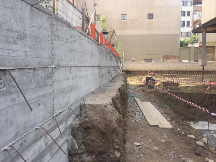 Archisio - Lamuraingegneria Cantiere - Progetto Residenza a parco solari milano