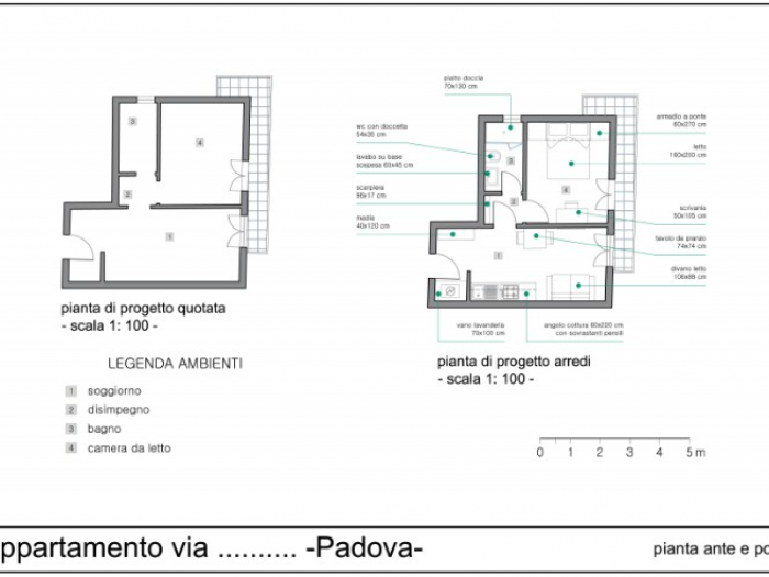 Archisio - Gianluca Ferranti - Progetto Bilocale padova