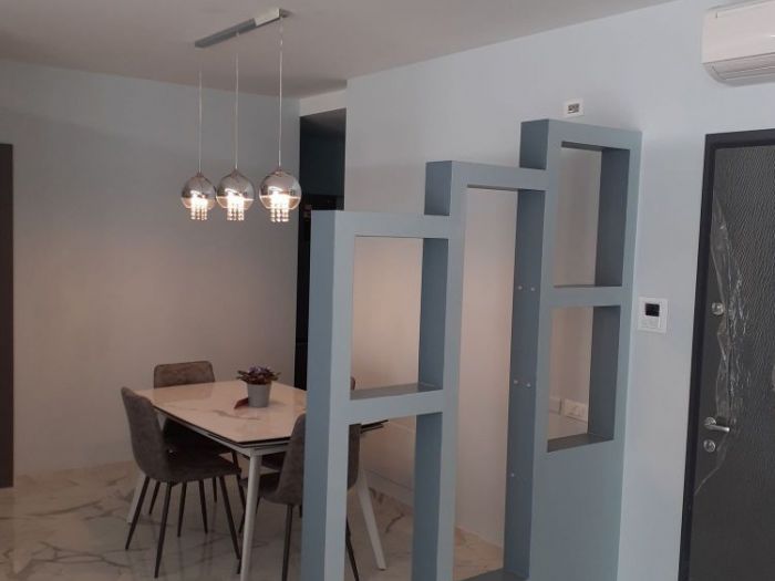 Archisio - Mani Srl Ristrutturazini - Progetto Separ in cartongesso e cristallo appartamento zona mezzocammino roma