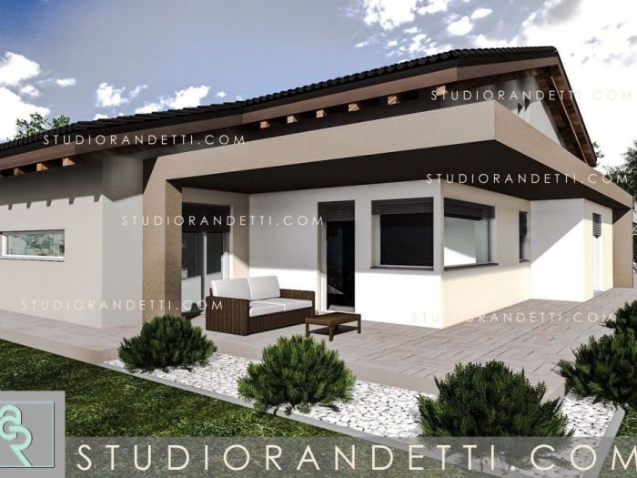 Archisio - Studio Randetti - Architetura Design - Progetto Villa a-f