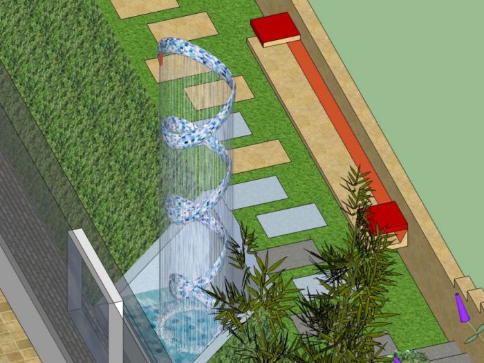 Archisio - Luca Righetto - Progetto Progettazione giardini Uno sguardo dal monte