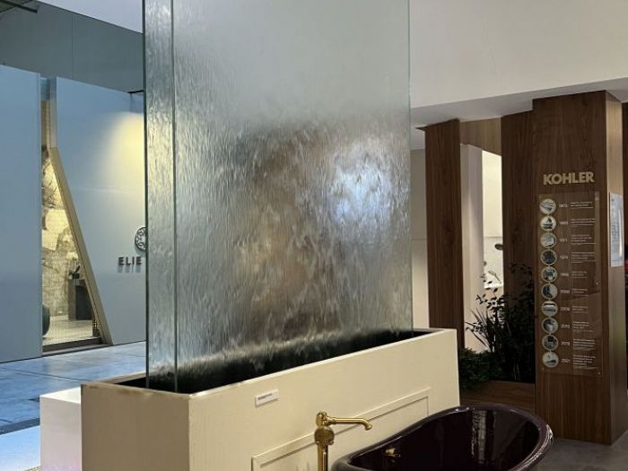 Archisio - Forme Dacqua - Progetto Fontana waterfall salone del mobile milano